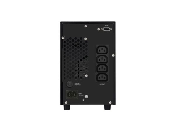 Infosec E4 Value 2000, Taajuuden kaksoismuunnos (verkossa), 2 kVA, Pure sine, 100 V, 240 V, 40/70 Hz