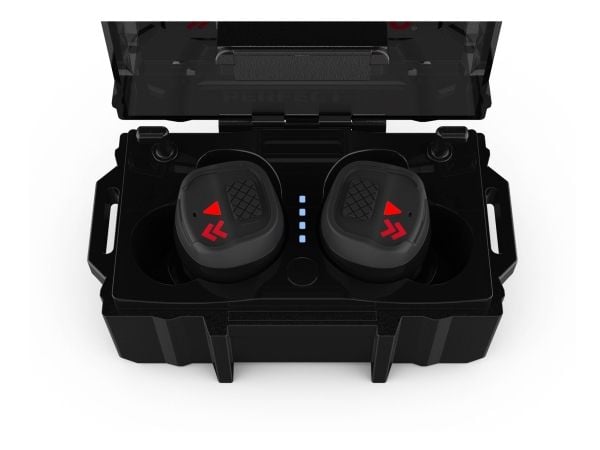 Perfectpro H-10, In-ear, Sort, Rød, 29 dB, IPX5, Trådløs, Batteri