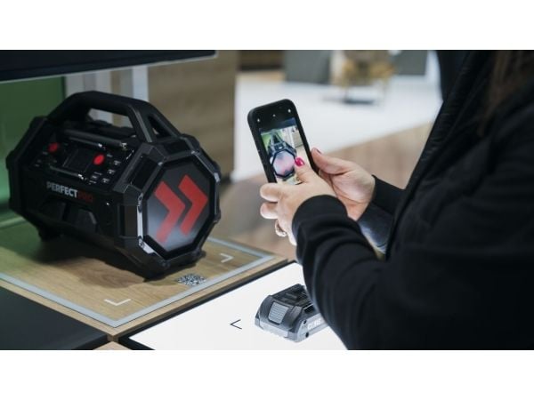 PerfectPro ROCKTAGON 18V rakennustyömaaradio