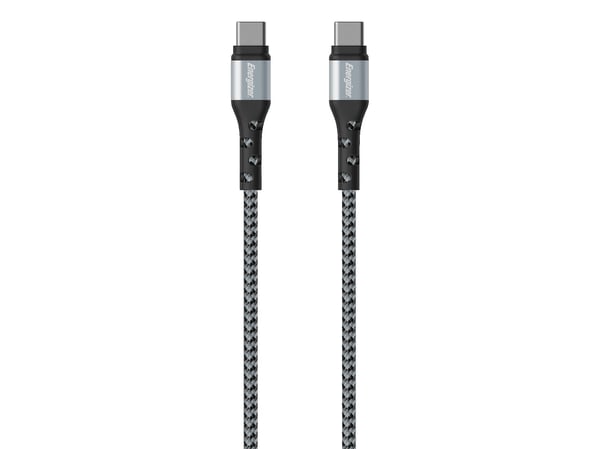 Energizer Ultimate - USB-C USB-C liitäntäkaapeli 2m (hopea)