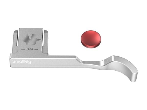 SmallRig 4877, tommelgrep for digitalkamera, Fujifilm, X-M5, sølv, aluminium, silikon, 66,8 mm