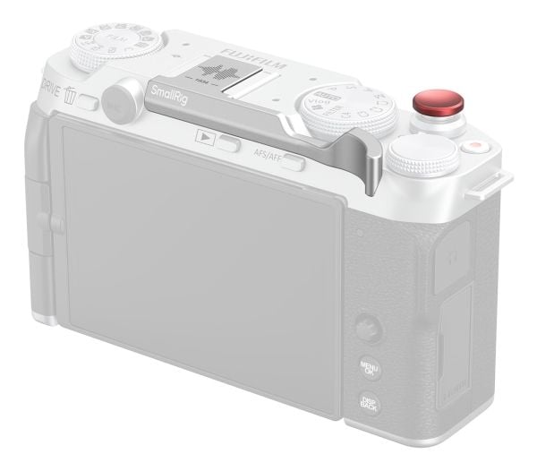 SmallRig 4877, tommelgrep for digitalkamera, Fujifilm, X-M5, sølv, aluminium, silikon, 66,8 mm