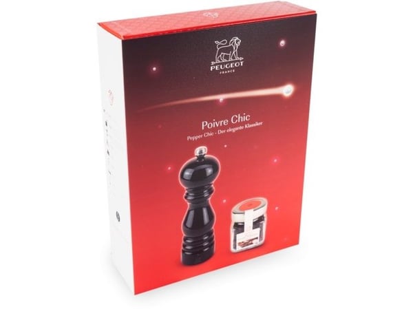 Peugeot Poivre Chic, Pepperkvern, Sort, 180 mm