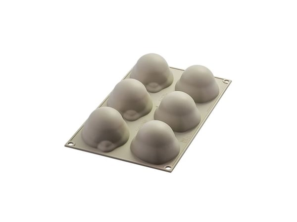 Silikomart 26.261.13.0065, Kakering, Beige, Silikon, 106 ml, 6 stykker, Italia