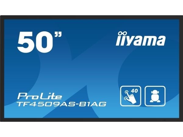 iiyama ProLite TF6539AS-B1AG - 65" diagonaaliluokan (64,5" katseltavaksi) LED-taustavalaistu LCD-paneelinäyttö - digitaalinen opaste - sisäänrakenn...