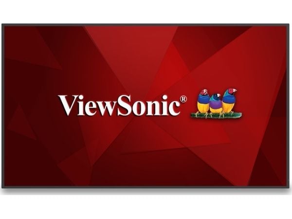 Viewsonic CDE5530, Seinä, Vaaka/Pysty, LCD, Musta, 1332 mm, 156 mm