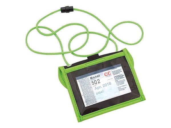 WEDO brystlomme "FOTBALL", 3 rom, laget av polyesterdimensjoner: (B)140 x (D)7 x (H)108 mm, med sikkerhetssnor, - 1 stk (241 3001)