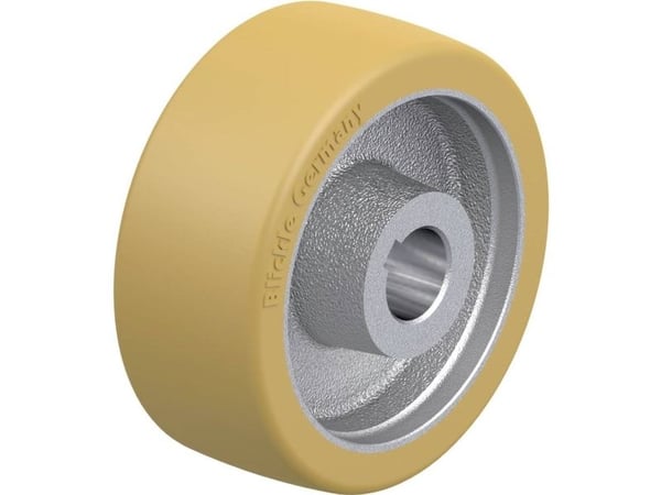 Blickle 937388 GVUN 127/25H7 drivhjul för tung last, hjuldiameter 125 mm, bärförmåga (max.) 650 kg, 1 st