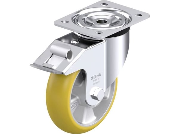 Blickle 857814 styrhjul i stål L-ALTH 160K-FI-CO • hjuldiameter 160 mm • max last 400 kg • 1 st