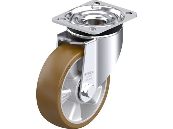 Blickle 921168 LK-ALB 125K-1 Teräksinen kääntöpyörä Pyörän halkaisija: 125 mm Kantavuus (max.): 350 kg 1 kpl
