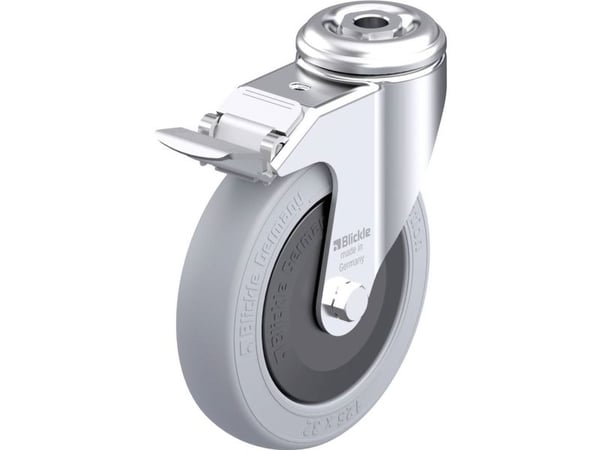 Blickle 921806 LKRA-POES 127KF-FI-SG Apparat-hjul Hjuldiameter: 125 mm Bæreevne (maks.): 120 kg 1 stk
