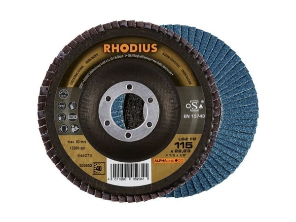 Rhodius 202652 slipeskiver med lameller N/A 10 stk
