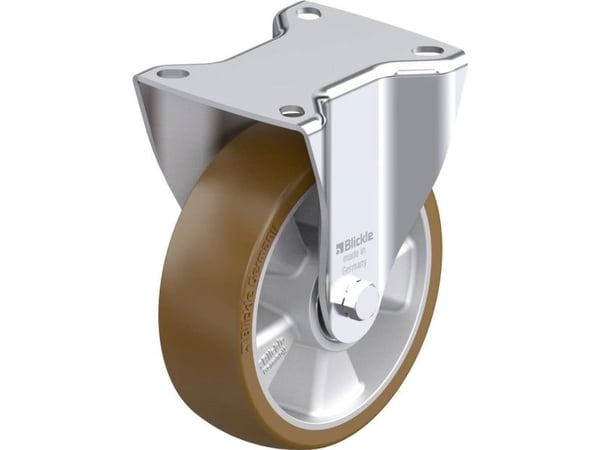 Blickle 915942 B-ALB 125K fast hjul i stål, hjuldiameter 125 mm, maks. 250 kg (1 stk)