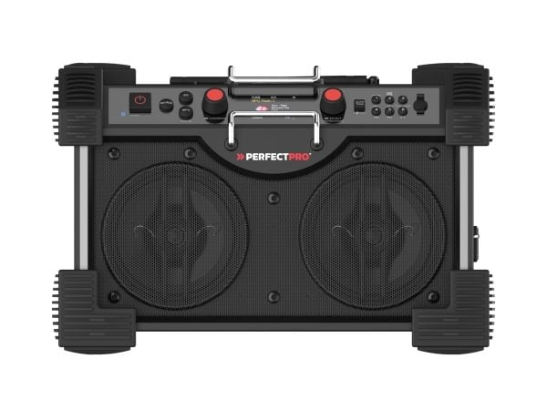 Perfectpro ROCKHART, Arbeidsplass, Digitalt, DAB+, FM, 60 W, 2-veis, 16,5 cm (6.5")