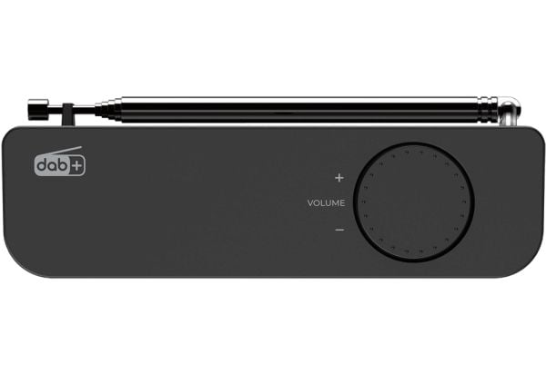 KENWOOD CR-M33DAB bærbar DAB+-radio, Bluetooth, integrert batteri, svart