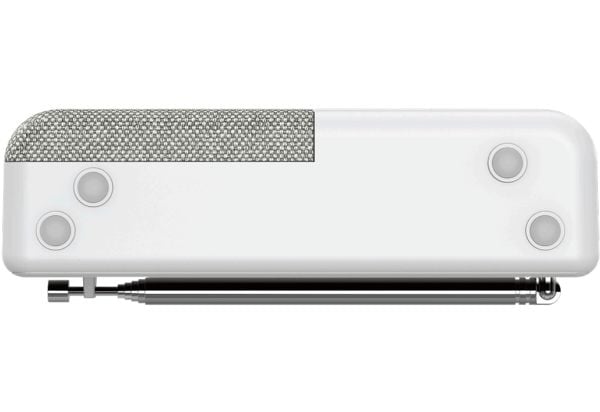 KENWOOD CR-M33DAB Bærbar DAB+ Radio, Bluetooth, integrert batteri, hvit