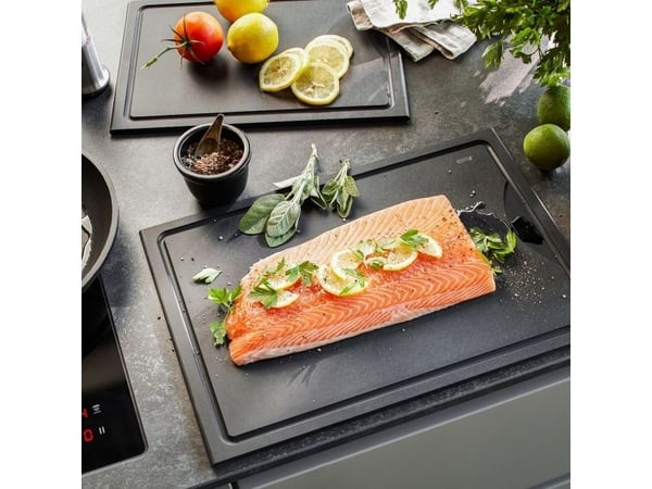 GEFU SLIZE, Rektangulär, Trä, Grå, Tillagat kött, Fisk och Skaldjur, Frukt och grönsaker, Monokromatiskt, 175 ° C