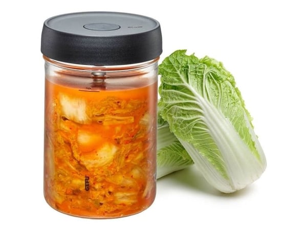 GEFU NATIVO, Vihannes, 1 L, Lasi, Muovi, Läpinäkyvä, 180 mm, 870 g