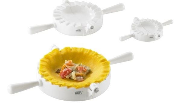 GEFU VERONA, Ravioli-form, Ravioli, Plast, Hvit, 3 stykker