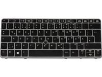 HP 776452-041, Tastatur, Tysk, Bakgrunnsbelyst tastatur, HP, EliteBook 725 G2