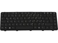 HP - Tastatur - Tysk - for ProBook 640 G1 Notebook, 645 G1 Notebook (14 tommer), 650 G1 Notebook (14 tommer)