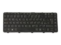 HP - Tastatur - Italiensk - for ProBook 640 G1 Notebook, 645 G1 Notebook (14 tommer), 650 G1 Notebook (14 tommer)
