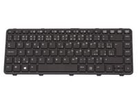 HP - Tastatur - Tsjekkisk - for ProBook 640 G1 Notebook, 645 G1 Notebook (14 tommer), 650 G1 Notebook (14 tommer)