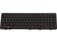 HP - Tastatur - Tysk - for ProBook 650 G1 Notebook (15.6 tommer)
