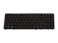 HP - Tastatur - bakbelysning - Fransk - for EliteBook 840 G1 Notebook; ZBook 15u G2 Mobile Workstation