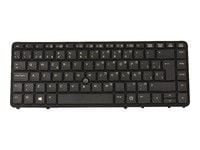 HP - Tastatur - bakbelysning - Spansk - for EliteBook 840 G1 Notebook; ZBook 15u G2 Mobile Workstation
