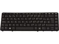 HP DualPoint - Tastatur - bakbelysning - Belgisk - for EliteBook 840 G1 Notebook; ZBook 15u G2 Mobile Workstation
