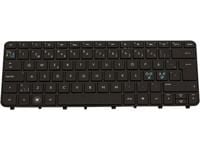 HP - Tastatur - bakbelysning - Dansk - svart - for ENVY Spectre XT 13; Spectre XT 13
