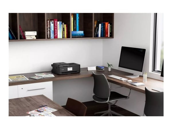 Canon PIXMA TS9550A - Multifunksjonsskriver - farge - ink-jet - A4 (210 x 297 mm), Legal (216 x 356 mm) (original) - A3 (medie) - opp til 15 ipm (t...