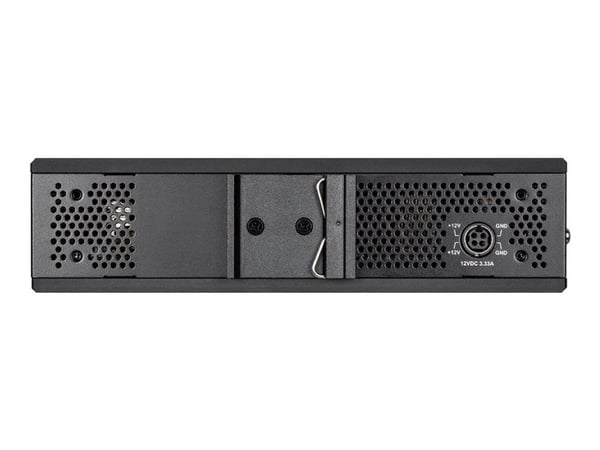 D-Link DIS 200G-12S - Switch - Styrt - 10 x 10/100/1000 + 2 x SFP - DIN-skinnemonterbar, veggmonterbar - AC 120/230 V / DC 46 - 54 V
