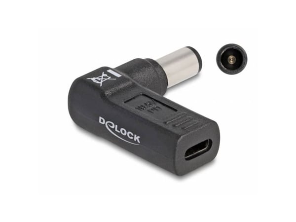 DeLOCK 60008, Sisätila, USB, 3 A, Musta