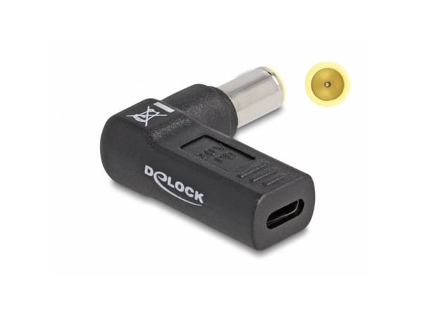 DeLOCK 60012, Sisätila, USB, 3 A, Musta