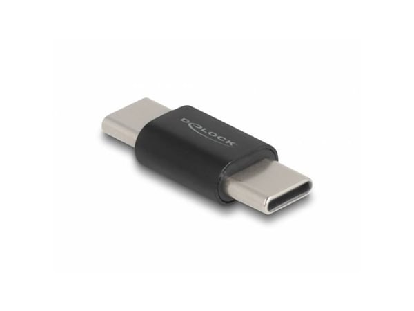 Delock - Hann-hunnveksler - USB-C (hann) til USB-C (hann) - 20 V - 3 A - svart