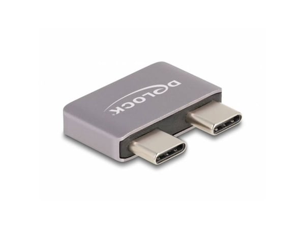 Delock - USB-adapter - USB-C (hann) til USB-C (hunn) - USB 3.1 - 48 V - 5 A - støtte for Power Delivery 3,1, USB Power Delivery (240 W), up to 40 G...