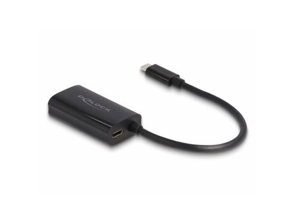 Delock - Nettverksadapter - Thunderbolt 3 - Gigabit Ethernet x 1 - svart