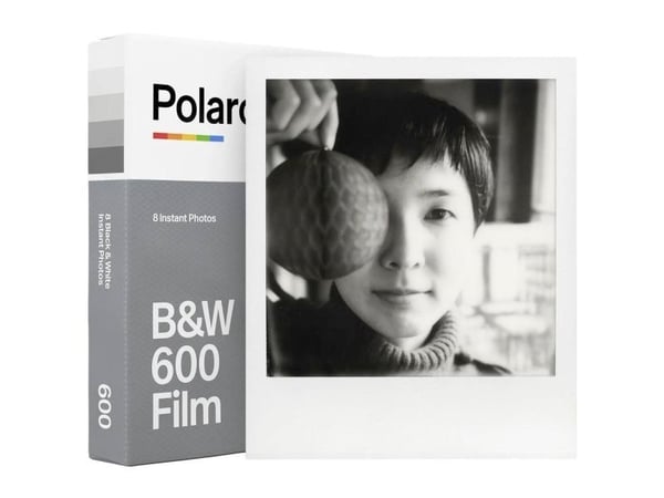 Polaroid - Svart/hvit hurtigvirkende film - 600 - ASA 640 - 8 eksponeringer