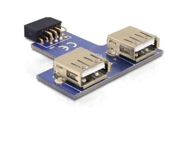 Delock USB Pinheader - USB-adapter (hunn) til USB (hunn)