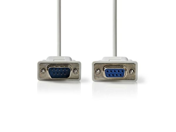 Nedis CCGP52010IV20, 2 m, VGA (D-Sub), VGA (D-Sub), Hankjønn, Hunkjønn, Elfenben