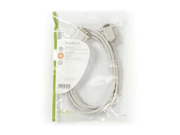 Nedis CCGP52010IV20, 2 m, VGA (D-Sub), VGA (D-Sub), Hankjønn, Hunkjønn, Elfenben