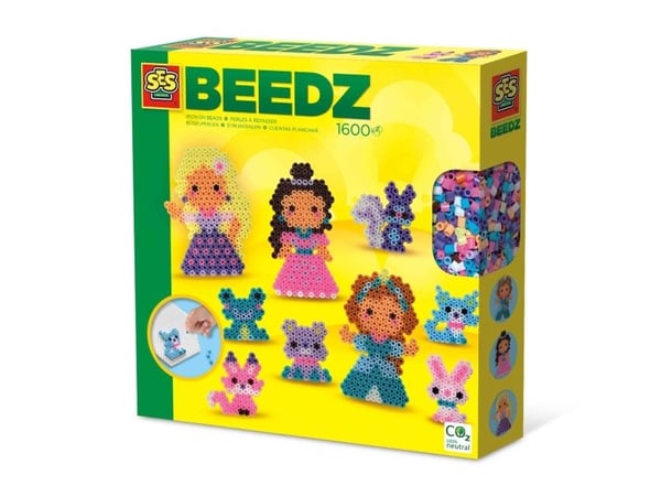 SES Creative Beedz 06205, 1600 stykker, 5 år, Jente, Barn, Flerfarget, Ikke for barn under 36 måneder