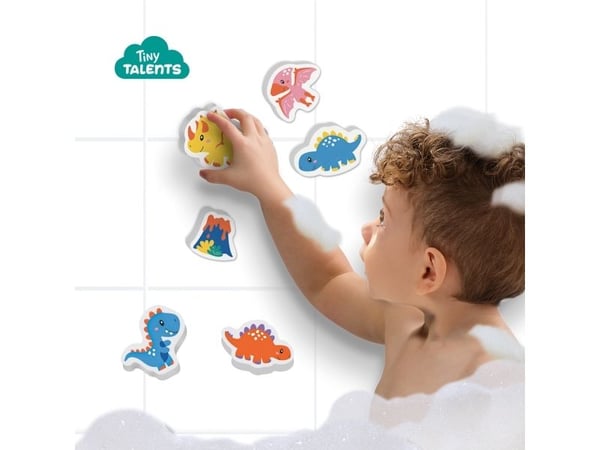 SES Creative Tiny Talents 13214, Klistremerke til badekar, Gutt/Jente, 1 år, Skum, Flerfarget