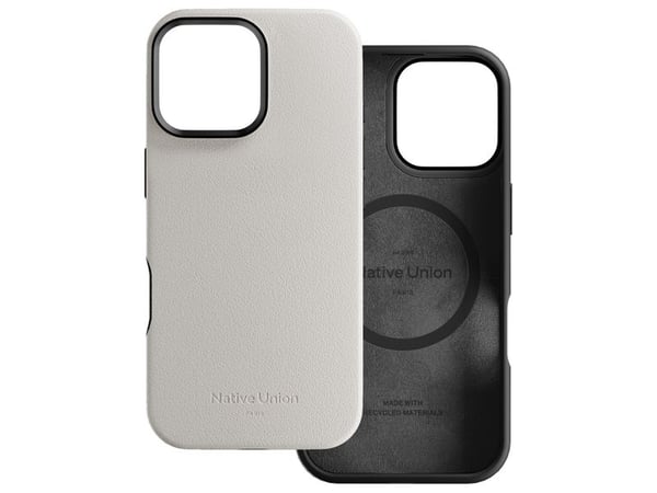 Native Union ACTCSE-SAN-NP24PM, Etui, Apple, iPhone 16 Pro Max, 17,5 cm (6.9"), Grå
