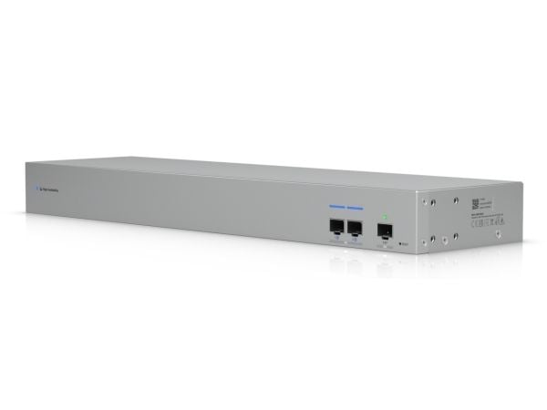 Ubiquiti UniFi WAN Switch - Switch - Styrt - 1 x 10/100/1000 + 3 x 100/1000/2.5G/5G/10G - rackmonterbar
