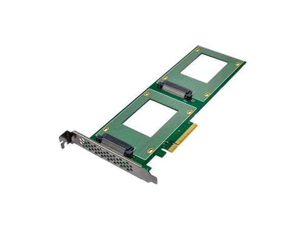 InLine 76660O, PCIe, U.2, Hankjønn, PCIe 3.0, Taiwan, PI6C20400BLE