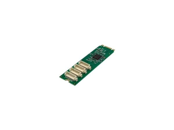 InLine 76660W, M.2, Serial, Hankoppling, PCIe 3.0, 9-stift, Taiwan