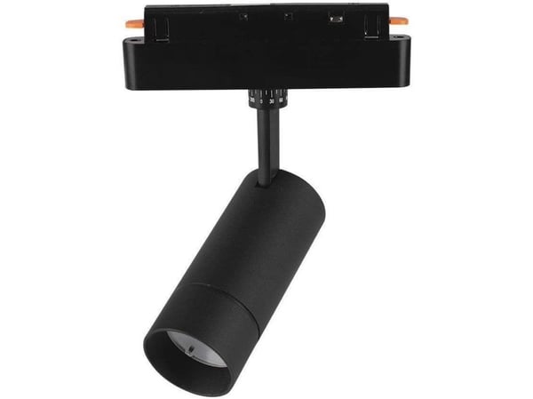 V-TAC 8W LED aksentlampe SMART med magnetfester, sort, 2700/6400K